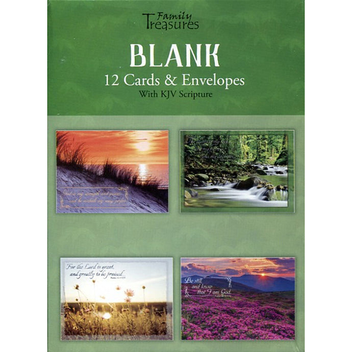 Scenic Blank Boxed Cards FT22589