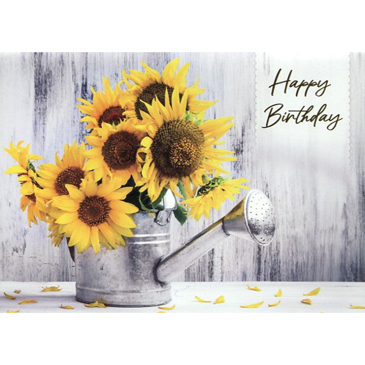 Family Treasures Sunflowers Birthday Boxed Cards FT22599