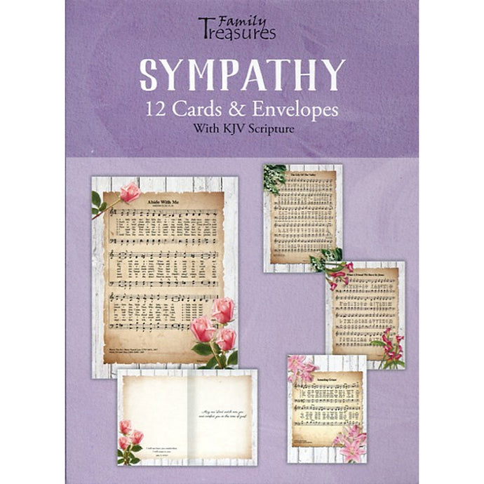 Hymns Sympathy Boxed Cards FT22621