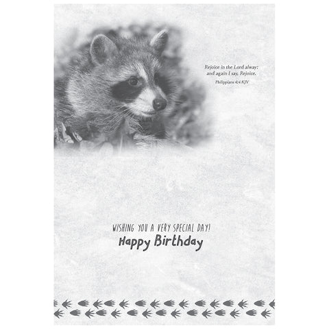 Wild Animals Birthday Boxed Cards FT22688 inside card 2