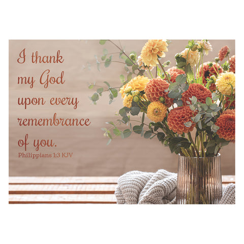Floral Thoughts Thinking of You Boxed Cards FT22735 front of card 2