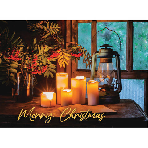 Cozy Evening Christmas Boxed Cards FT22831