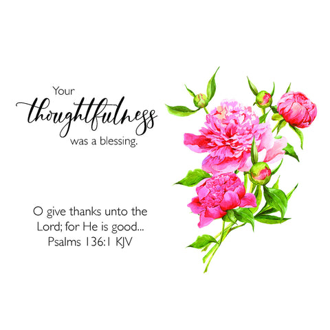 Thank You - Words Of Appreciation Boxed Cards FT22850