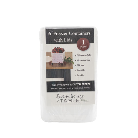 Pint Size Freezer Boxes 6 Pack FT4300 1 PT