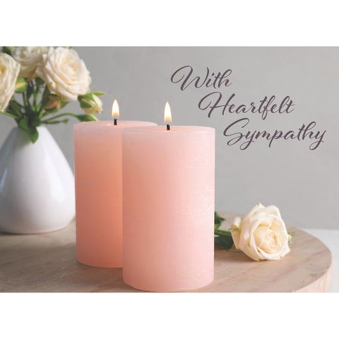 Sympathy Candles Boxed Cards FT22760