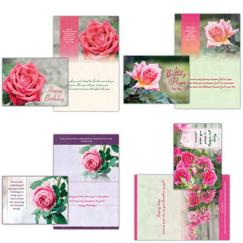 Birthday - Roses Boxed Cards FT22837