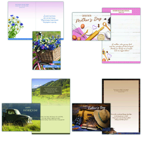 Father's & Mother's Day - Godly Examples Boxed Cards FT22848