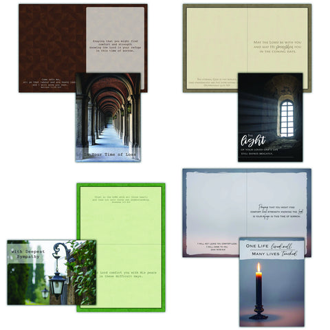Sympathy - Everlasting Light Boxed Cards FT22860