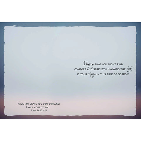 Sympathy - Everlasting Light Boxed Cards FT22860