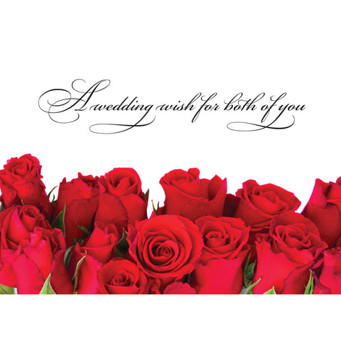 Wedding - Rose Bouquet Boxed Cards FT22271