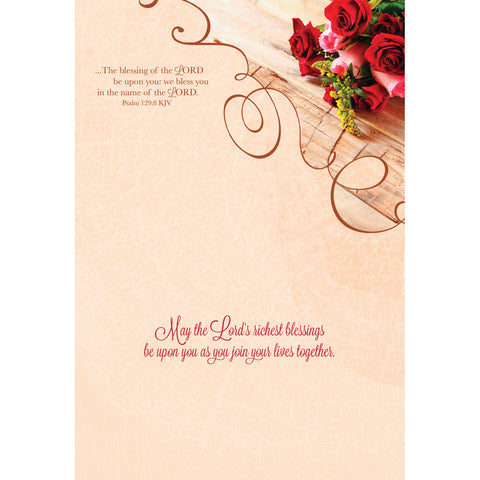 Wedding - Rose Bouquet Boxed Cards FT22271