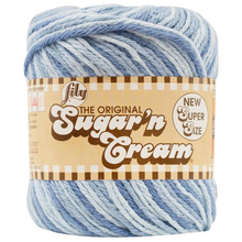 Faded Denim Sugar 'N Cream Yarn Ombre Super Size 3 oz 102019