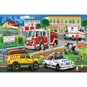 First Responders 36-Piece Floor Puzzle