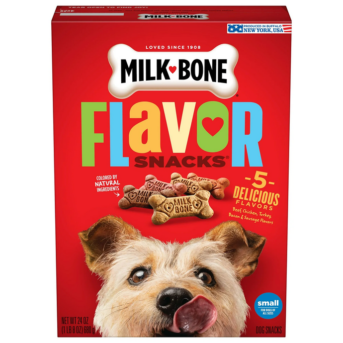 Flavor Snacks Small Dog Biscuits 24 oz. 90237