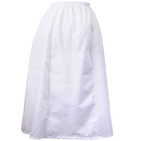 Polyester/Cotton half-slip.