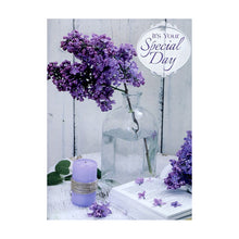 Floral Moments Birthday Boxed Cards SBEG22604 front of card