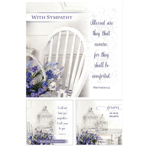 Inspirational Cards Floral Sympathy CH2206