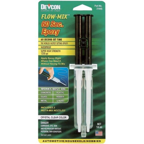 Flow-Mix 0.5 Oz. 60 Second Epoxy