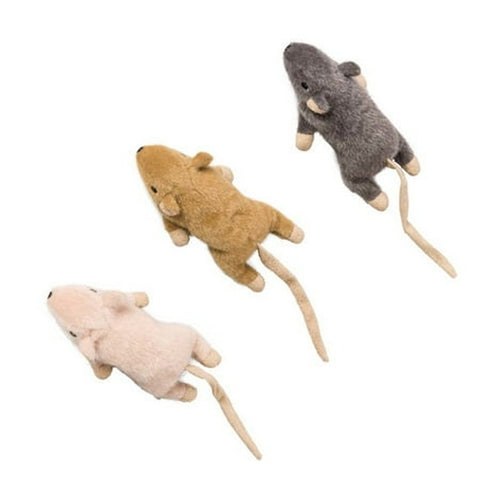Frankie Catnip Mouse Toy Furry 3 Pack