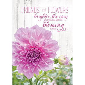 Friends & Flowers Writing Tablet 97898