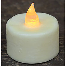 Ivory LED Tealights with Timer G8403