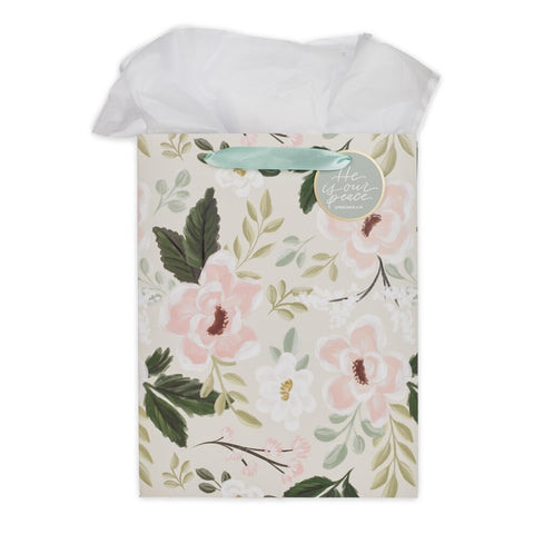 Soft Floral Gift Bag GBA492