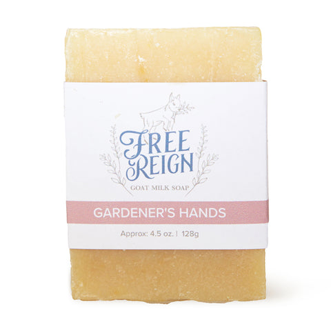 Gardener's Hands Goat Milk Bar Soap GHS