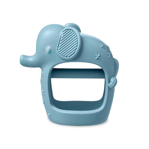 Bitzy Grip Elephant Hand Teether Toy GRIP8469