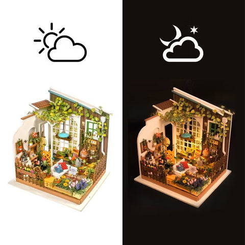 Miller's Garden DIY Miniature Dollhouse Kit DG108