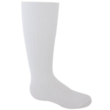 White girl's knee high sock.