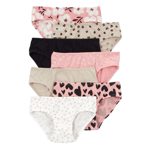 Girls' 7-Pack Leopard Hipster Stretch Cotton Undies 3R168310