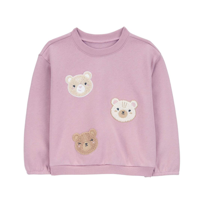 Girls' Bear Fleece Sweatshirt 2R969710