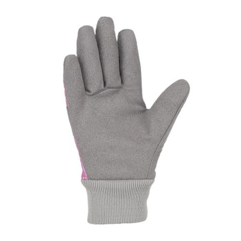 Girls' Synthetic Suede Knit Cuff Glove GW0836J