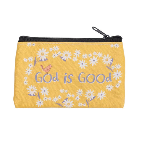 Divinity Boutique Coin Purse saying God is Good