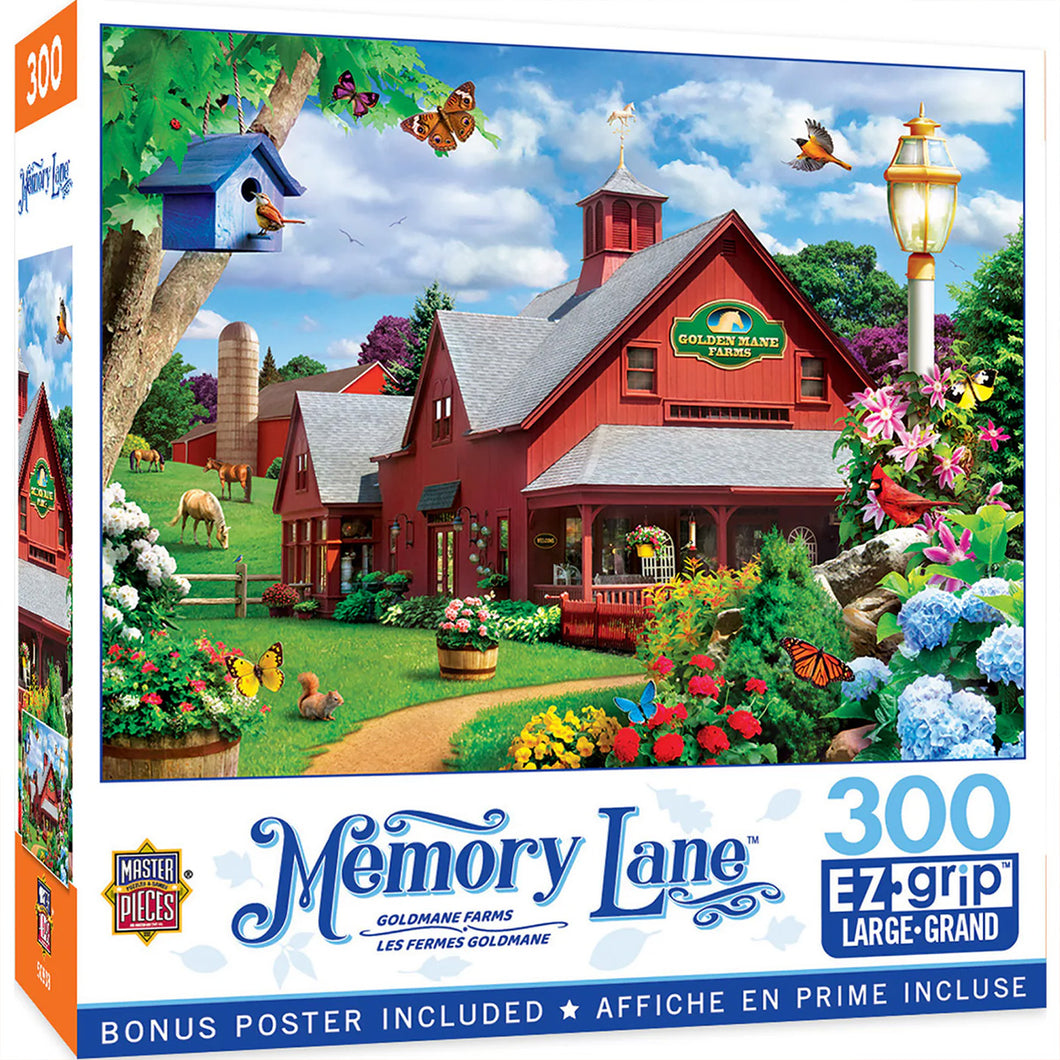 Goldmane Farms 300 PC Puzzle 32414 Front