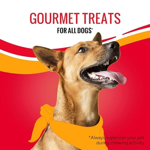 Triple Flavor Stacks Treats for All Dogs with Chicken and Peanut Butter 3.5 oz