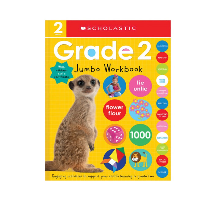 Early Learners: Second Grade Jumbo Workbook 9781339010069