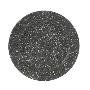Granite Enamel Salad Plate Gray 065-652G