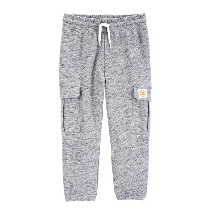 Gray Toddler Boys' Pull-on Cargo Sweatpants 2R5770