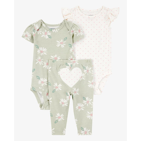 Baby Girls' 3-Piece Heart Little Character Set 1T121210