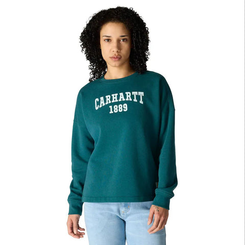 Women's Loose Fit Midweight Carhartt Graphic Sweatshirt 107160
