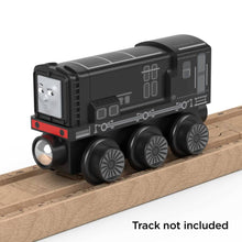 Diesel on wooden track (not included)