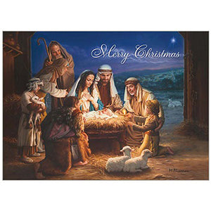O Holy Night Christmas Boxed Cards HBX86628
