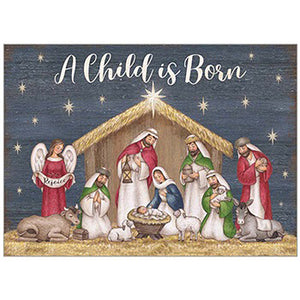 Stable Scene Christmas Boxed Cards HBX87896