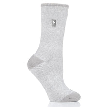 Light Gray Women's Viola Lite Twist Crew Socks HH1W05193