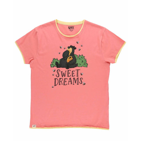 Lazy One Sweet Dreams women's pajama tee shirt