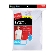 Hanes crew neck white undershirts 2135 in package of 6