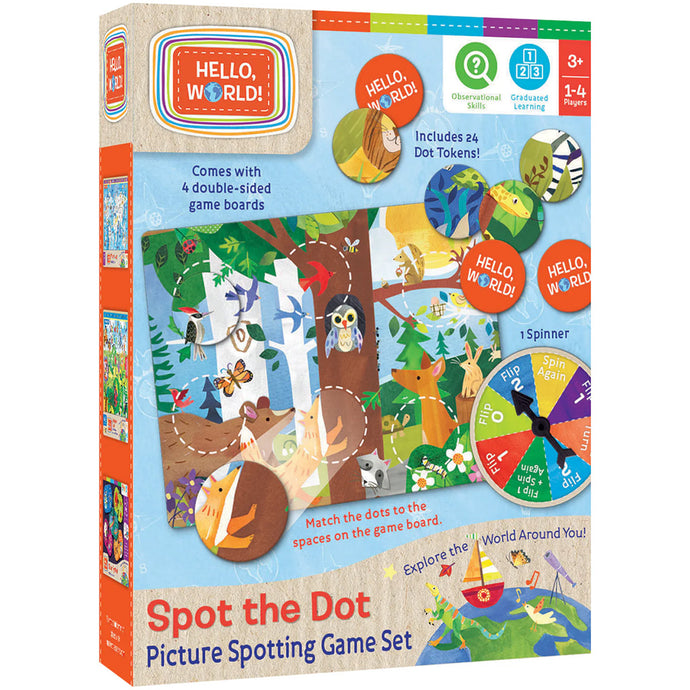 Hello World! Spot the Dot Game 12212 Front