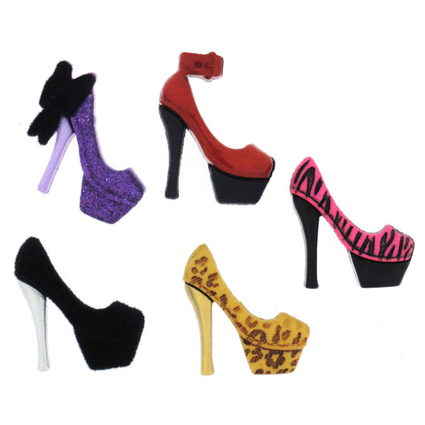 Dress It Up buttons high heels.