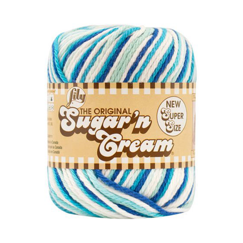 Hippi Sugar 'N Cream Yarn Ombre Super Size 3 oz 102019